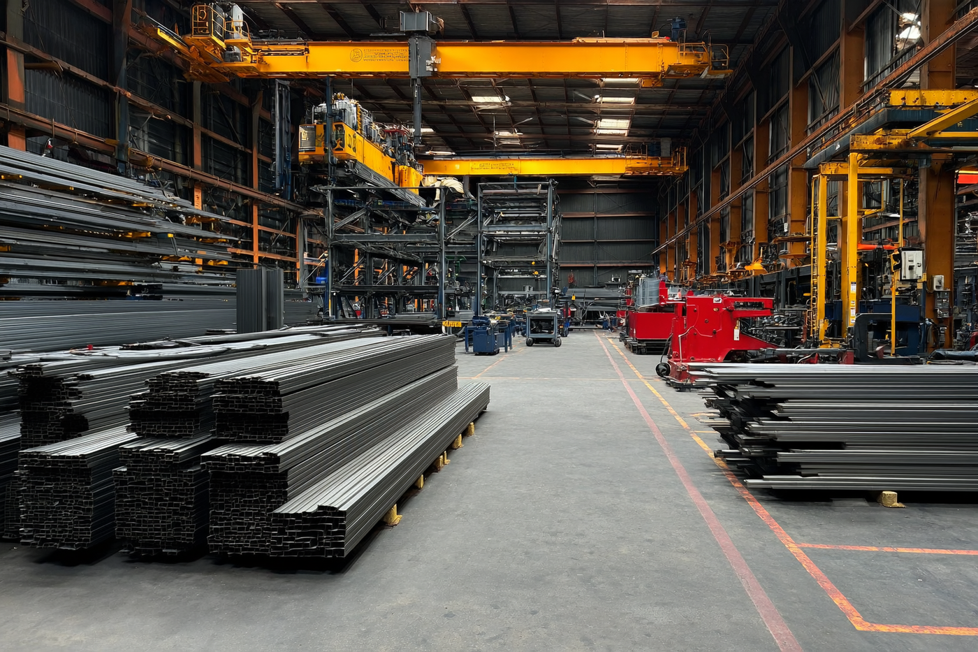 Fabrication shop floor, second view
