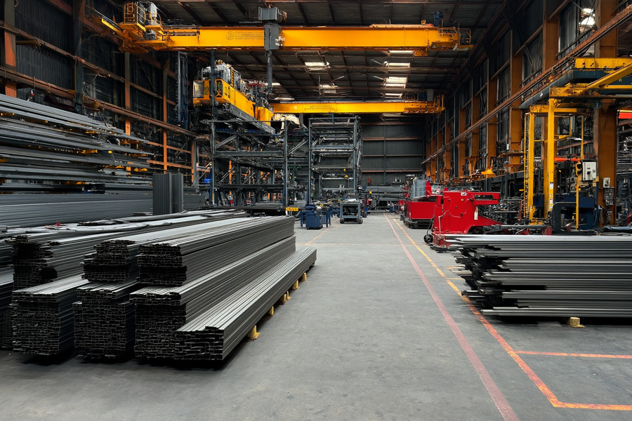Fabrication shop floor, second view