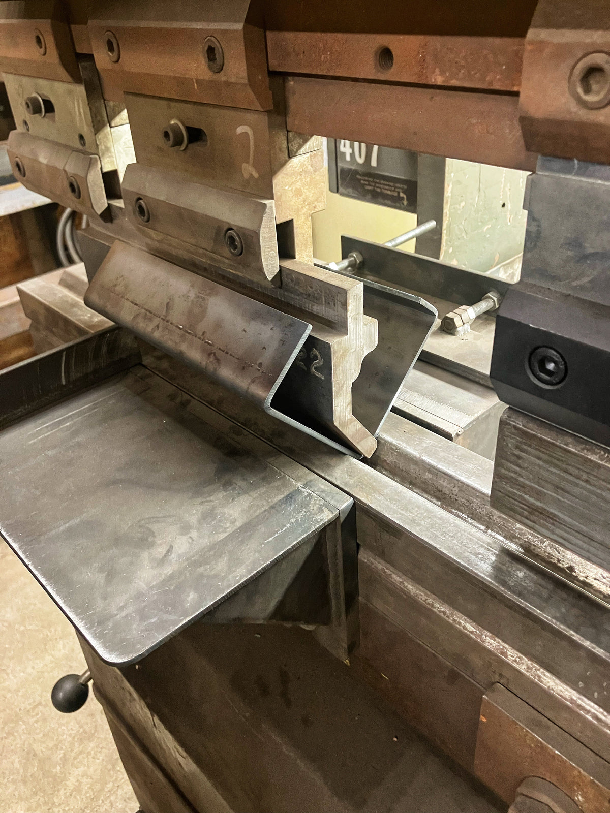 Press-brake metal bending at Hawley Services