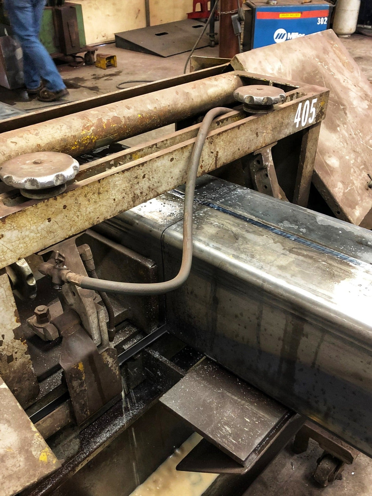 Precision metal cutting at Hawley Services