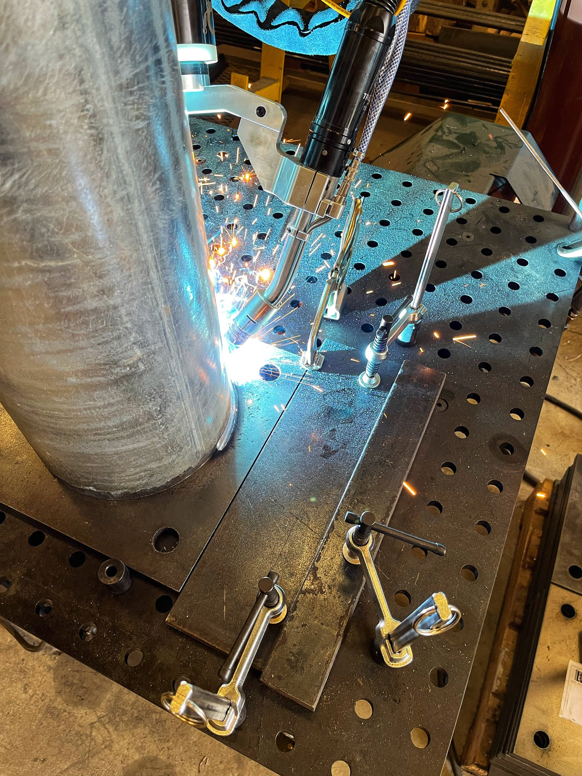 Collaborative robotic welding at Hawley Services